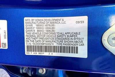 2023 Acura Integra A-SPEC Technology