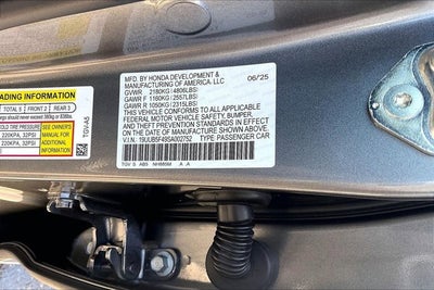 2025 Acura TLX Technology Package