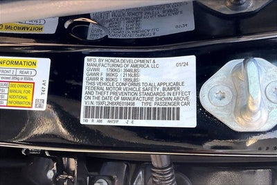 2024 Honda Civic Hatchback Sport