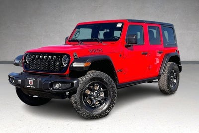2024 Jeep Wrangler 4-Door Willys 4x4