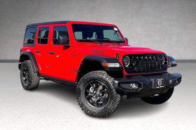 2024 Jeep Wrangler 4-Door Willys 4x4