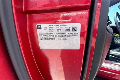 2012 Chevrolet Corvette w/1LT