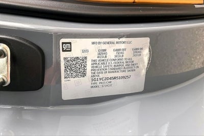 2024 Chevrolet Corvette Stingray RWD Coupe 3LT