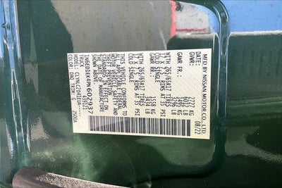 2023 Nissan Frontier Crew Cab SV 4x4