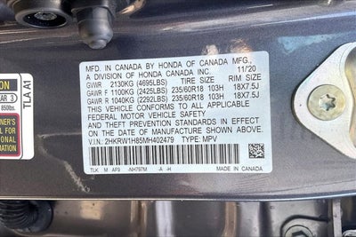 2021 Honda CR-V 2WD EX-L