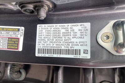 2021 Honda CR-V 2WD EX-L