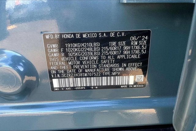 2025 Honda HR-V 2WD LX