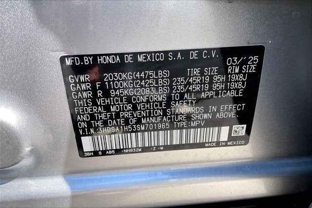 2025 Acura ADX A-Spec