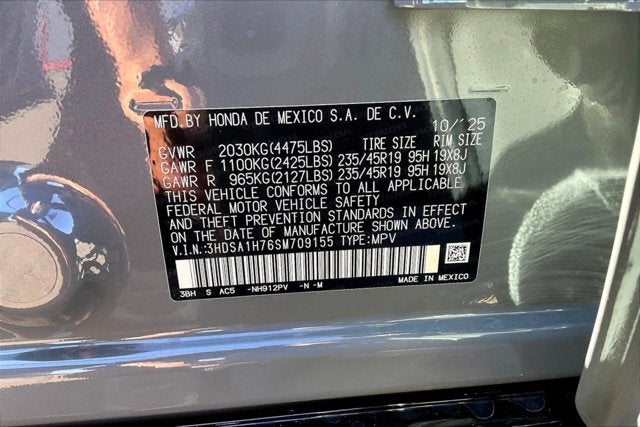 2025 Acura ADX w/A-Spec Advance Package