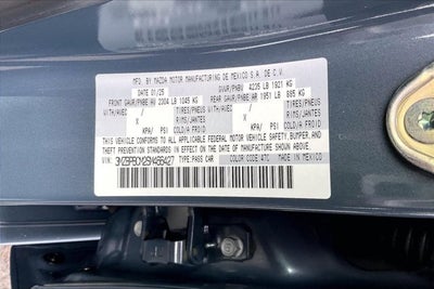 2025 Mazda Mazda3 Sedan 2.5 S Carbon Edition