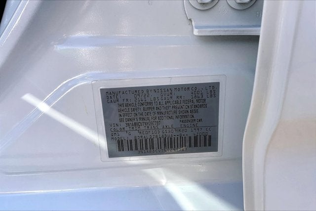 2022 Nissan Sentra SV Xtronic CVT