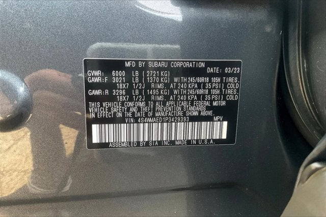 2023 Subaru Ascent Premium 7-Passenger