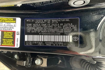 2025 Toyota Camry LE