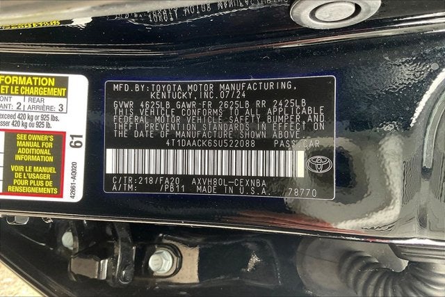 2025 Toyota Camry LE