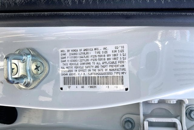 2010 Acura RDX FWD 4dr