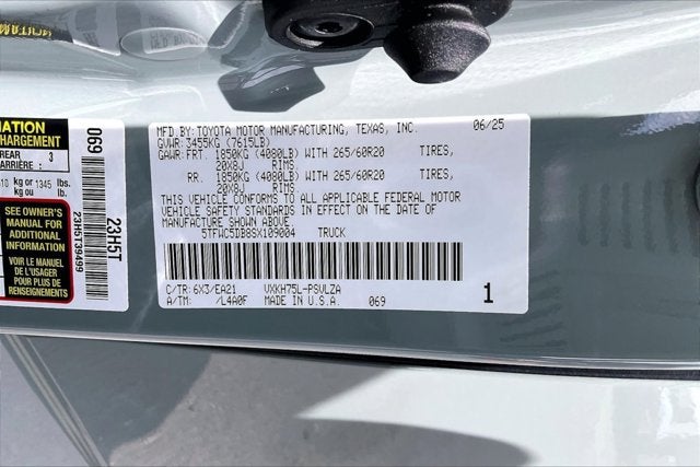 2025 Toyota Tundra Hybrid Limited CrewMax 6.4' Bed