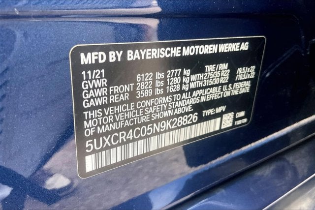 2022 BMW X5 sDrive40i