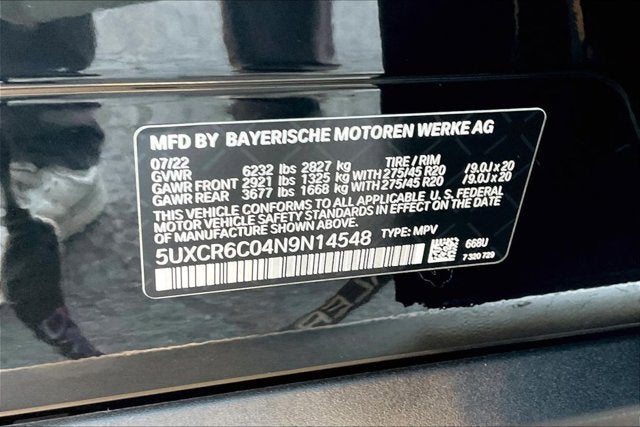 2022 BMW X5 xDrive40i