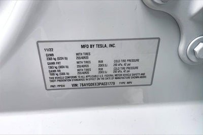 2023 Tesla Model Y Long Range Dual Motor All-Wheel Drive