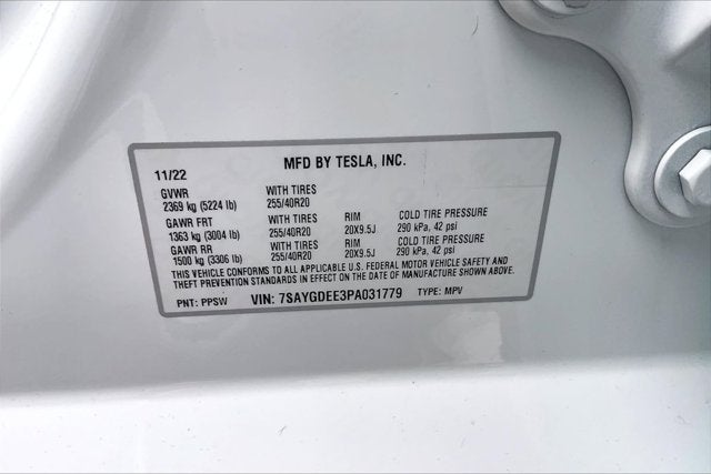 2023 Tesla Model Y Long Range Dual Motor All-Wheel Drive