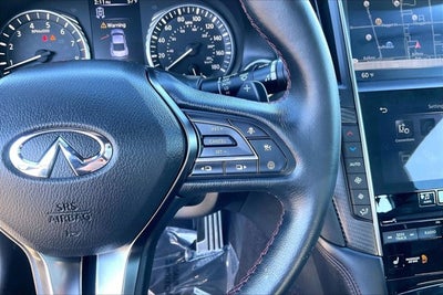 2022 INFINITI Q60 RED SPORT 400