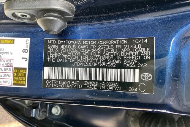 2015 Toyota Prius Four
