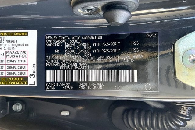 2024 Toyota 4Runner TRD Off Road