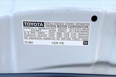 2024 Toyota 4Runner TRD Off Road