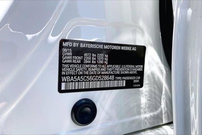 2016 BMW 528i 528i