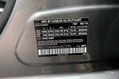 2017 Mercedes-Benz GLA 250 4MATIC®