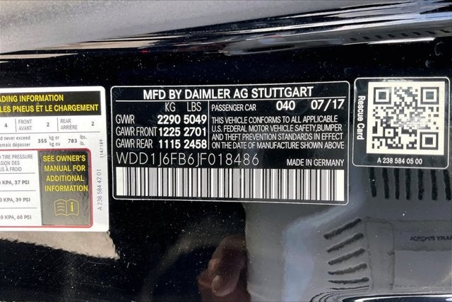 2018 Mercedes-Benz E 400 E 400