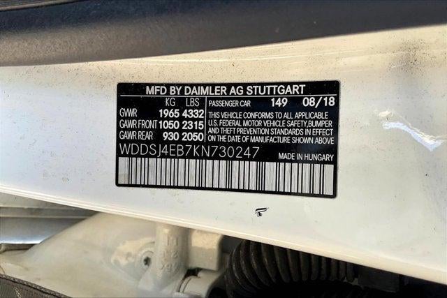 2019 Mercedes-Benz CLA 250 CLA 250