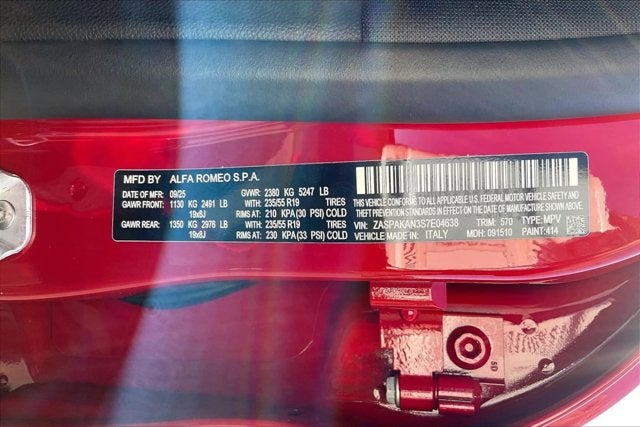 2025 Alfa Romeo Stelvio STELVIO AWD