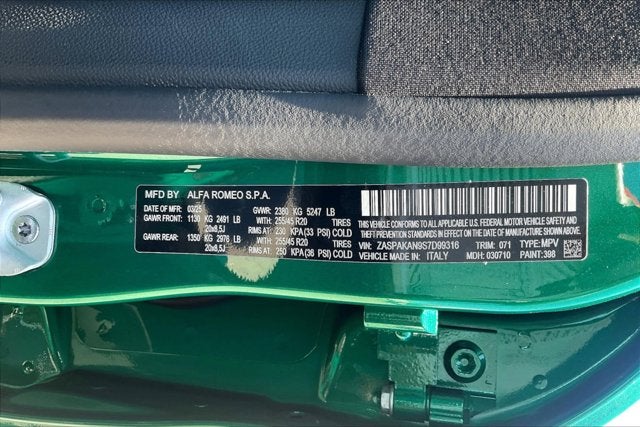 2025 Alfa Romeo Stelvio STELVIO INTENSA AWD